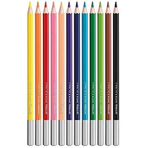 Pelikan Aquarell-Buntstifte inkl. Haar-Pinsel 3mm VE=12 Farben
