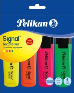 Pelikan Textmarker Signal VE=4 Farben