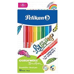 Pinselmaler Colorella Brushpen 0,8-8mm VE=10 Farben