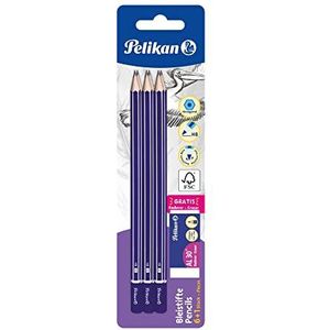 Pelikan 914341 Promokaart 6 schoolpotloden + 1 gom AL30 gratis