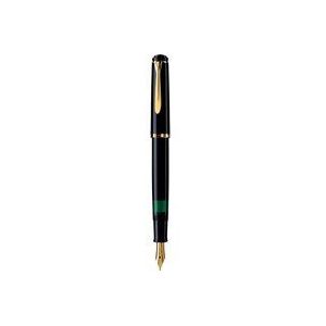 Pelikan - Classic M200 - Vulpen - Zwart - Goud - 1 x