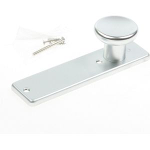 Hoppe Knop op schild F1 54/202kp/bl.