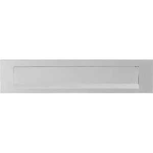 Hoppe Briefplaat 403 338x73mm Recht Zonder Veer F1