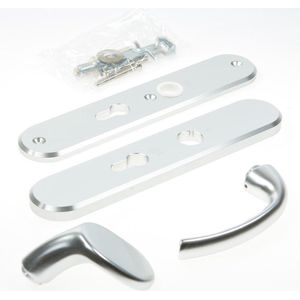 HOPPE Kruk/knop schild, aluminium 86G/3235/3234/1710, PC 55, F1