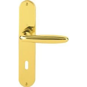 HOPPE Langschildgarnitur Verona M151/302 MS F71 PZ 72mm DIN L/R - 2803704