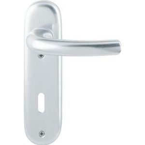 HOPPE Kurzschildgarnitur Tôkyô 1710/273KP Alu.F1 SK/OL rd Drückergrt - 2805401