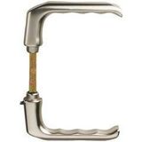 HOPPE Türdrückerlochteil London 113H Alu.F1/naturf.4-KT.10mm DIN L/R - 6275002