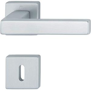 HOPPE AUSTIN deurgreep op rozet BB, aluminium zilver geanodiseerd