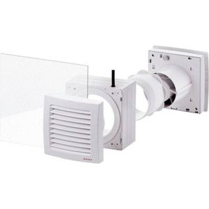 Inbouwset - Ventilatorserie ECA 100 - Verkeerswit - Kunststof - 1 stuk