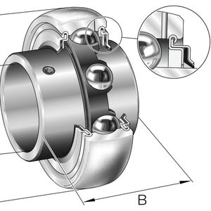 INA Insertlager - GYE20-XL-KRR-B