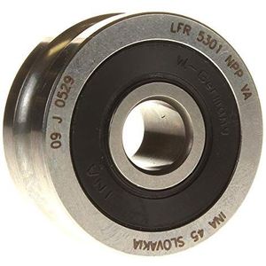 INA LFR5301-10-2RS-RB Spoorlagers met geprofileerde buitenring