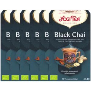 Yogi - Black Chai - Thee - Biologisch - Zwart