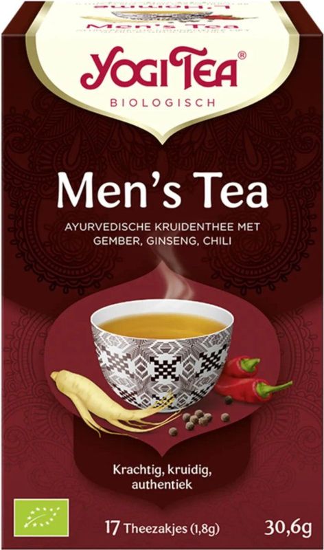 Yogi Tea - Men's Tea - Kruidenthee - Thee voor Mannen