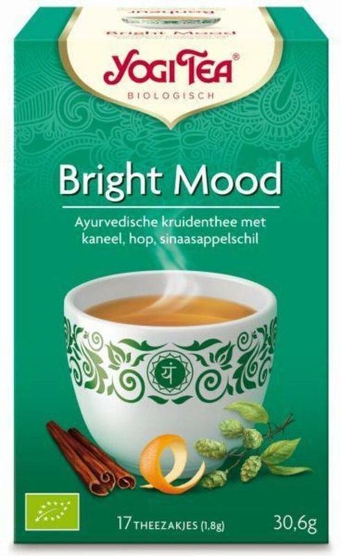 Yogi Tea - Bright Mood - Vruchtenthee - 17 Builtjes - Biologisch