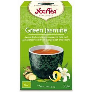 Yogi tea Green Jasmine Biologisch 17 stuks