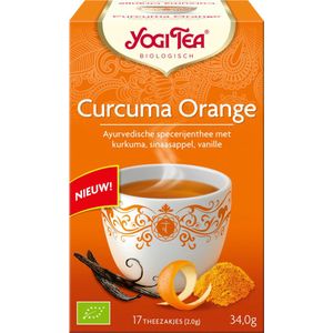 Yogi Tea Curcuma / Turmeric Orange Bio pakje