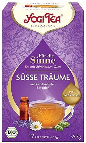 YOGI TEA Bio Für die Sinne Süße Träume, 0.042 von FROG.coffee