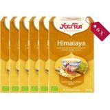 6x Yogi tea Himalaya Biologisch 17 stuks