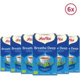 Yogi Tea Breathe Deep - Biologische Thee - 6x17 Stuks - 102 Theezakjes - NL-BIO-01