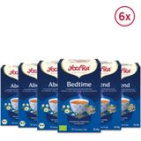 Yogi Tea Bedtime - Biologische Thee - 6x17 Stuks - 102 Theezakjes - Cafeïnevrij - Kruidenthee - Ayurveda - NL-BIO-01