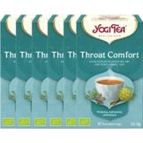 6x Yogi tea Throat Comfort Biologisch 17 stuks