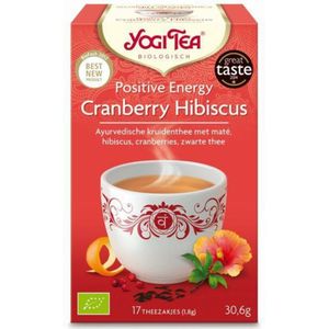 6x Yogi tea Positive Energy Biologisch 17 stuks
