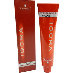 Schwarzkopf Igora Royal Color Cream - Haarkleur Kleuring 60 ml kleurselectie - 10-75 Ultrablond Copper Gold / Ultrablond Kupfer Gold