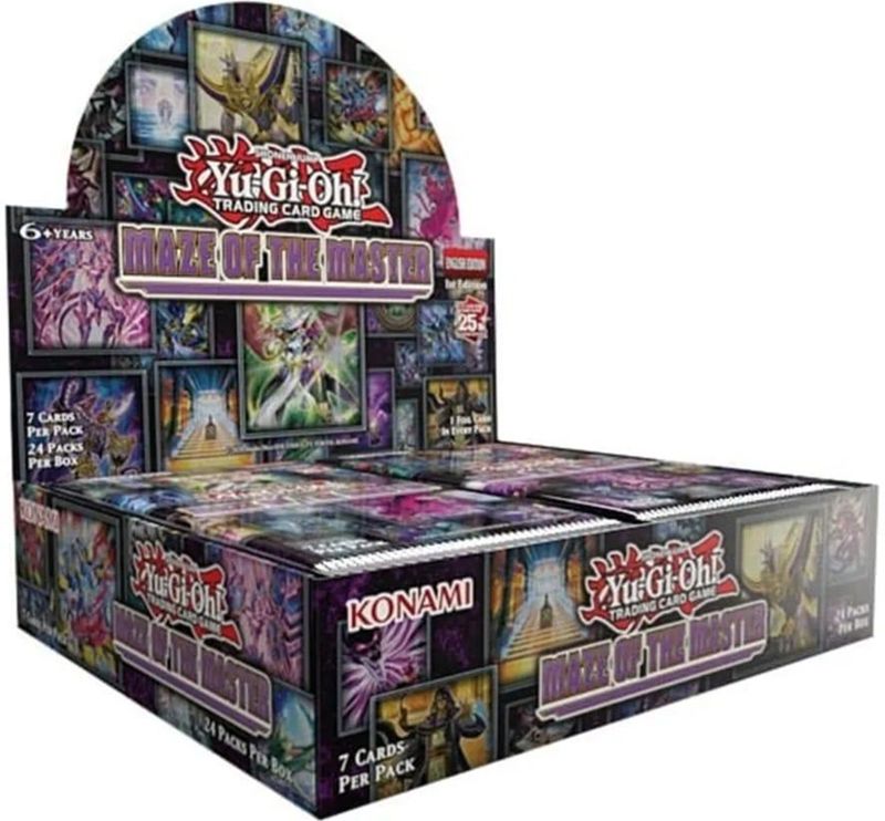 Yu-Gi-Oh! TCG - Maze of the Master Booster Pack Display (24 Boosters) - UK