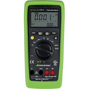 Gossen Metrawatt M194A Multimeter Digitaal CAT III 600  - CAT IV 300 V Weergave (counts): 6600