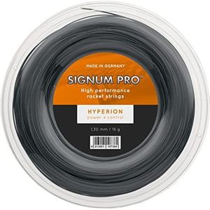 Signum Pro Hyperion Tennistouw voor heren, zwart, 1,3 mm x 200 m