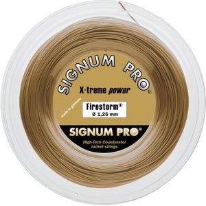 Signum Pro Firestorm Tennistouw, goudkleurig, 1,2 mm x 200 m