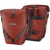 paar ortlieb back roller plus 40l red salsa dark chili