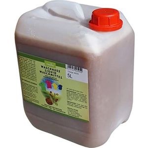 Sapdu Clean Vloeibare wasnoot, 5 liter, natuurlijk vloeibaar wasmiddel, ecologisch wassen en besparen, 110 wasbeurten