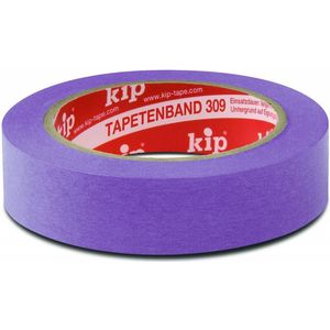 Kip - Schilderstape Behang - Lila - Washi-Tec - 1 Stuk