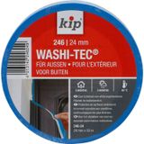 KIP Premium Outdoor Washi-Tec Afplakband 24mm x 50m (1"") voor schilderen en decoreren