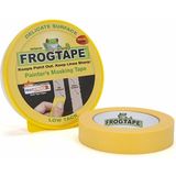 Duck Frogtape - geel - 24 mm x 41M - binnen/buiten - Afplaktape/schilderstape