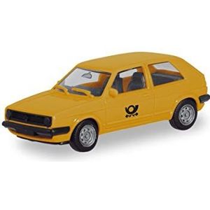 Herpa - VW Golf II Post miniatuur voor handwerk en verzamelaars, 094832