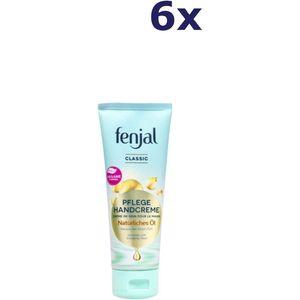 Fenjal - Handcrème Classic - 6x 75 ml - Natuurlijke Ingrediënten