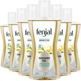 6x Fenjal Sensitive Douche Olie 225 ml