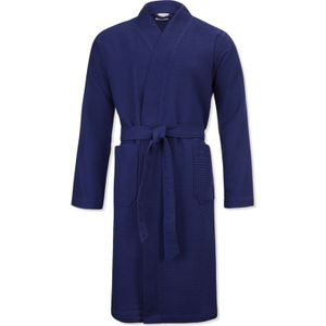 möve Lichtgewicht kimono, zachte piquée, wafelpatroon, maat XL, gemaakt van 100% katoen, in maat XL, gemaakt van 100% katoen