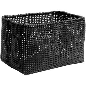 Möve - Korb TUBE 16,5x28x18cm , Metalldraht, Kunststoff Badzubehör 1 ct Schwarz (29.99 € / 1 ct)