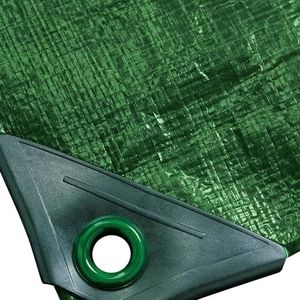 Noor Dekzeil, 200 g/m², 2,00 x 3,00 m, kleur: groen, PP/PE