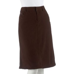 Tatonka Style Dames ""Grace Lady Skirt"" Fleece Rock, zwart