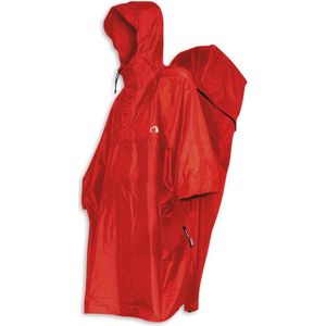 Tatonka - Cape - Regenponcho - Rood - Waterdicht, Maat XS, Materiaal: T-cover Tex (100% Polyester)