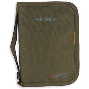 Tatonka Travel Zip M RFID B - paspoorttas met RFID-blokkering - TÜV-getest - biedt ruimte voor (EU) paspoort, creditcards, reisdocumenten, enz. - Beschermt tegen gegevensdiefstal - 17 x 12 x 3 cm -