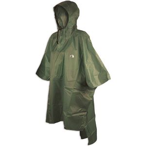 Tatonka - Unisex Regenponcho - Olijfgroen - Waterdicht - M-L