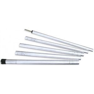 TRIWONDER Tentstokken, 2 stuks, aluminium tentstok, reparatieset, tarpstang, opstelstangen, vervangende tentstokken voor kamperen, wandelen, tarp tent (goud - 4,04 m
