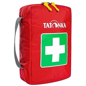 Tatonka First Aid S - EHBO-tas (zonder inhoud) met verdeeld hoofdvak en riemlus - om zelf te vullen - afmetingen: 18 x 12,5 x 5,5 cm (rood)