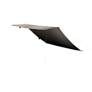 Tatonka Tarp 2 TC (285 x 300 cm) – waterdichte tarp van katoenmix met uitstekende uv-stabiliteit, ogen en afpansielussen, beschermt tegen zon, wind en regen, beige