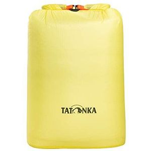 Tatonka SQZY Dry Bag 3089 Waterdichte opbergtas, 10 liter, ultralichte opbergtas met rolsluiting en getapete naden, ideaal voor het sorteren van bagage, 10 liter, PFC-vrij, geel, Lichtgeel, 10 l